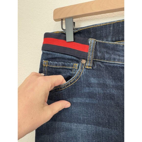 Cabi Women's High Rise Button Fly Simone Skinny Jean Dark Wash Denim Size 6 - Picture 3 of 9